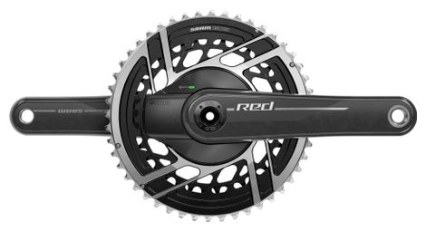 sram red axs e1 power meter kurbelgarnitur 50 37t 12s natural carbon schwarz sram red axs e1 power meter kurbelgarnitur 50 37t 12s natural carbon schwarz von SRAM