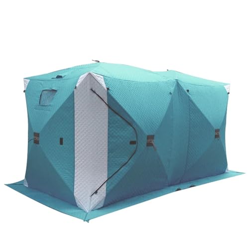 biwakzelt Eisangelzelt, Outdoor-Camping, Winterisoliert. Dieses Zelt ist perfekt für Mitnehmen, wenn Sie Camping oder Wandern gehen Eisfischerzelt(Light Blue) von SRKATI