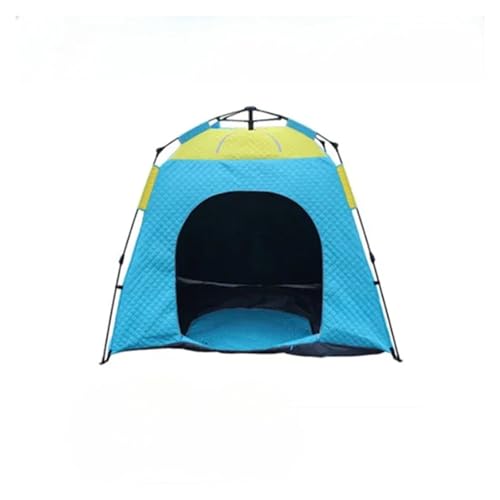 biwakzelt Outdoor Automatische Baumwolle Zelt 3-4 Personen Winddicht Verdickte EIS Angeln Zelte WarmWinter Camping Outdoor Zelt Eisfischerzelt(Blue) von SRKATI