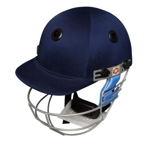 SS Cricket Legend Premium Cricket-Helm für Herren, Marineblau, Größe L von SS Sunridges