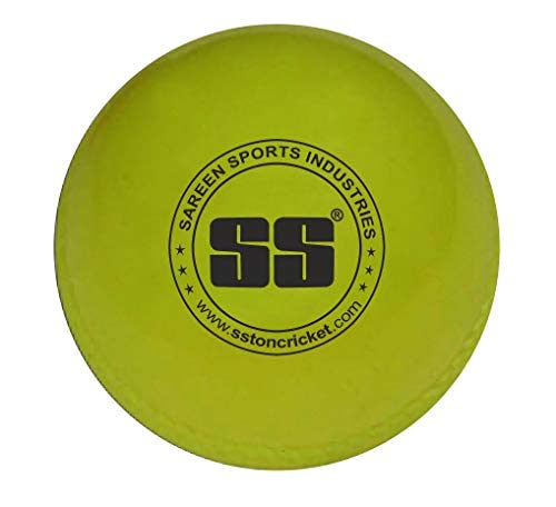 S+S SS Unisex-Adult Wind Kricket Ball, Gelb, Freie Größe von SS