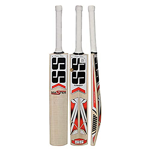 SS Men's Master Cricket Bat Cricketschläger, Beige, 5 von SS