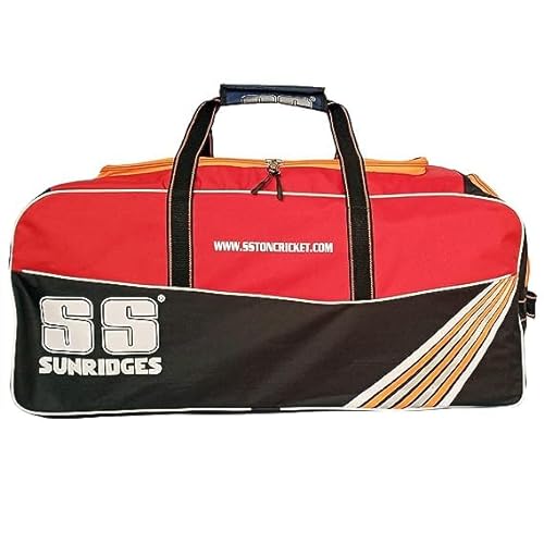 SS Unisex-Adult Bags0037 Cricket kit Bag, Red/Black, Large von SS