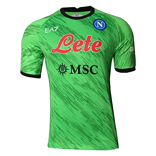 SSC Napoli Jersey Spiel Torhüter Grün 2022/2023 L von SSC NAPOLI