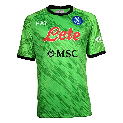 SSC Napoli Jersey Spiel Torhüter Grün 2022/2023 M von SSC NAPOLI