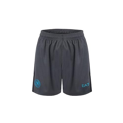 SSC NAPOLI - Shorts Junior Rennen Home Ea7, Fußballshorts Unisex - Kinder und Jugendliche von SSC NAPOLI