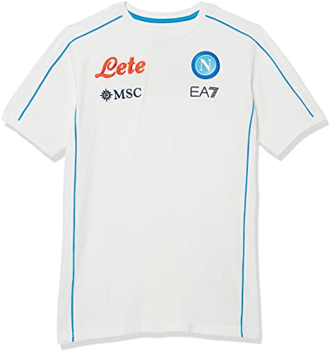 SSC Napoli Season 21/22 Präsentationsoutfit T-Shirt JR Weiß KID 5A SSC Napoli Season 21/22 Präsentationsoutfit T-Shirt JR Weiß KID 5A von SSC NAPOLI