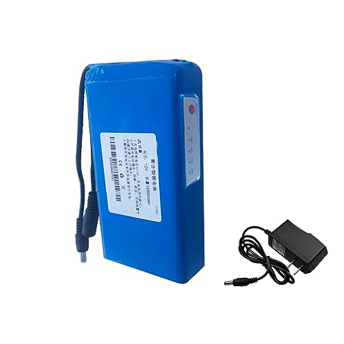 SSCYHT 12V DC 5000mAh 6000mAh 7000mAh 9000mAh 12000mAh wiederaufladbarer Lithium-Ionen-Akku, tragbare Powerbank für LED-Streifenlichter und mehr mit 1A-Ladegerät,12v12ah SSCYHT 12V DC 5000mAh 6000mAh 7000mAh 9000mAh 12000mAh wiederaufladbarer Lithium-Ionen-Akku, tragbare Powerbank für LED-Streifenlichter und mehr mit 1A-Ladegerät,12v12ah von SSCYHT