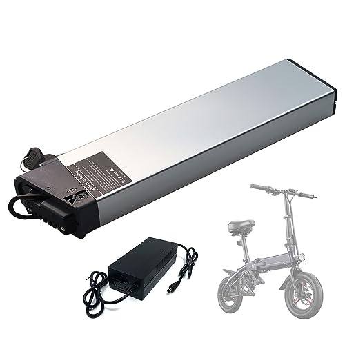 SSCYHT 36 V 48 V Faltbarer E-Bike-Akku 36 V 7,8 Ah 8,7 Ah 9,6 Ah 10 Ah 10,5 Ah 15 Ah Ersatz-Lithium-Akkupack 48 V 8 Ah 10 Ah 13 Ah Faltbarer Fahrradakku mit Ladegerät,36v10ah von SSCYHT