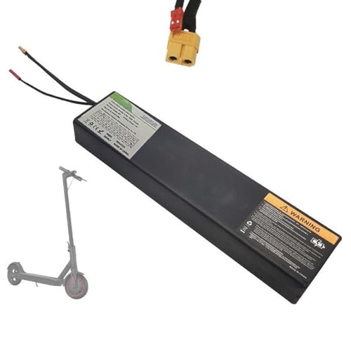 SSCYHT 36-V-Elektroroller-Akku 6 AH/7,5 AH/7,8 AH/8,7 AH/9,6 AH Scooter-Akkupack Elektroroller-Ersatzzubehör Eingebauter Akku des Scooters mit XT60 + JST-Anschluss,36v8.7ah von SSCYHT