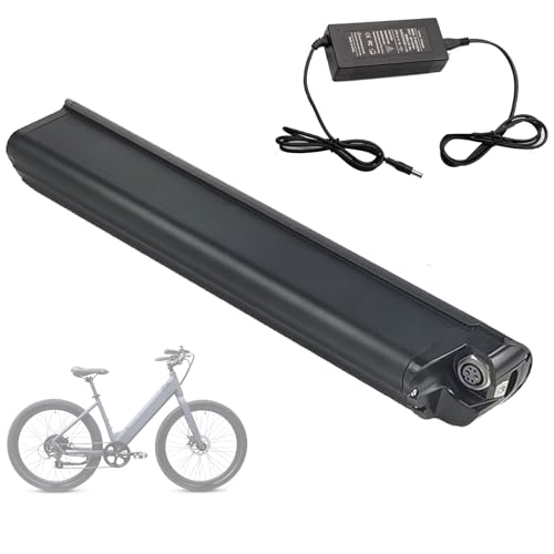 SSCYHT 48V 10,4Ah 14Ah Ebike-Akkupack 36V 10,4Ah 12Ah 12,8Ah 14Ah Herausnehmbare Lithiumbatterien 36V 13Ah 15Ah 17,5Ah Unterrohr-Fahrradakku mit BMS und Ladegerät,36v12.8ah Mini von SSCYHT