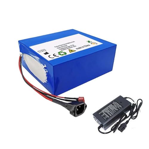 SSCYHT 60-V-Lithium-Ionen-Akku, 60 V, 20 Ah, E-Bike-Akkupack mit BMS + 67,2-V-Ladegerät für 250 W, 750 W, 1200 W Motor, Elektrofahrradakku, Faltrollerakku von SSCYHT