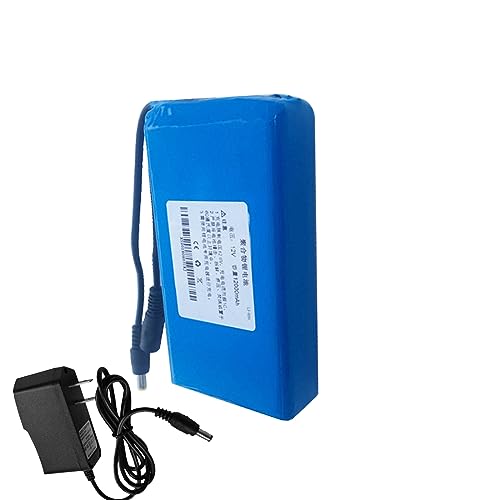 SSCYHT DC 12 V wiederaufladbarer Li-Ion-Akku 4 Ah, 5 Ah, 6 Ah, 7 Ah, 9 Ah, 12 Ah, tragbarer Lithium-Polymer-Akku für 12 Volt Stromversorgung mit Ladegerät,12v12ah SSCYHT DC 12 V wiederaufladbarer Li-Ion-Akku 4 Ah, 5 Ah, 6 Ah, 7 Ah, 9 Ah, 12 Ah, tragbarer Lithium-Polymer-Akku für 12 Volt Stromversorgung mit Ladegerät,12v12ah von SSCYHT