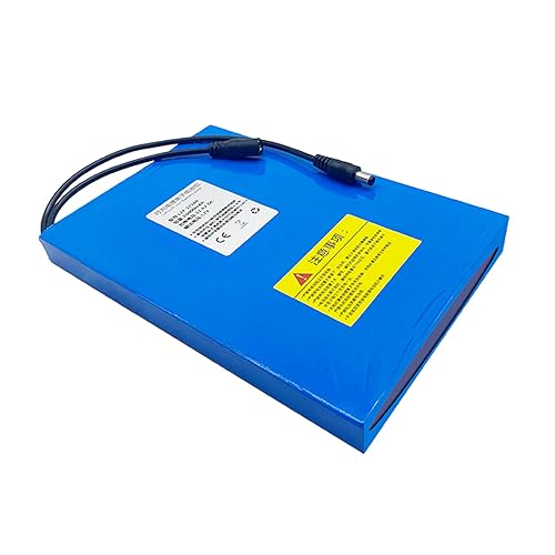 SSCYHT DC12V 30000 mAh 24000 mAh 20000 mAh 16000 mAh wiederaufladbarer Lithium-Polymer-Akku für 12 V elektrische Geräte für Kamera/LED-Lichtleiste/Kinderspielzeug,12v16000mah von SSCYHT