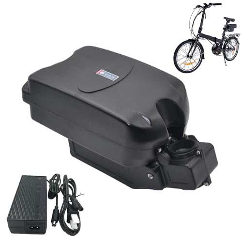 SSCYHT Froschform-Akku, 24 Volt E-Bike-Akku, 24 V, 9 Ah, 10 Ah, 20 Ah, Lithium-Ionen-Akkupack, Ersatzakku mit Ladegerät für 0-500 W Motor-Umrüstsatz,24v20ah von SSCYHT