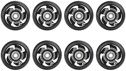 Single Wheel Sneaker Shoes Pack of 8 Inline Skate Wheels 90A 72 mm 76 mm 80 mm Inline Skates Replacement Wheel with ABEC-9 Bearings, Outdoor Replacement PU Wheel,Schwarz,80 mm Single Wheel Sneaker Shoes Pack of 8 Inline Skate Wheels 90A 72 mm 76 mm 80 mm Inline Skates Replacement Wheel with ABEC-9 Bearings, Outdoor Replacement PU Wheel,Schwarz,80 mm von SSCYHT