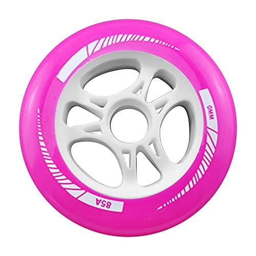 Speed Inline Skate Rollen 85A 90mm 100mm 110mm Outdoor Speed Skating Schuhe Ersatzrolle,Rosa,90mm Speed Inline Skate Rollen 85A 90mm 100mm 110mm Outdoor Speed Skating Schuhe Ersatzrolle,Rosa,90mm von SSCYHT