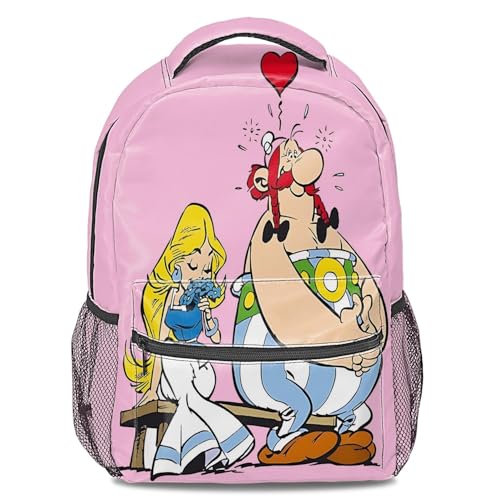 SSENTY Gaulish Warriors Kinder-Rucksack – langlebig und geräumig, für Abenteuer geeignet für Jungen und Mädchen, Rucksack 5, Cartoon von SSENTY