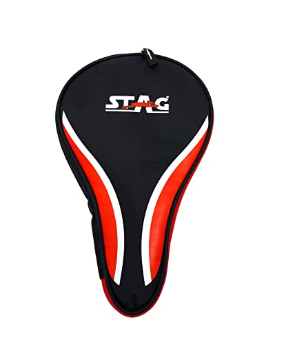 STAG Premium Tischtennisschläger Case-Stroke, wasserdicht und weich, Schwarz von STAG ICONIC
