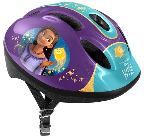 STAMP Unisex-Youth Bicycle Helmet S Wish, Purple, S STAMP Unisex-Youth Bicycle Helmet S Wish, Purple, S von Stamp