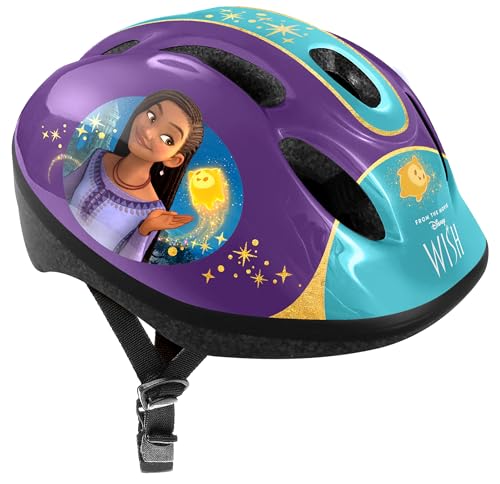 STAMP Unisex-Youth Bicycle Helmet S Wish, Purple, S von Stamp