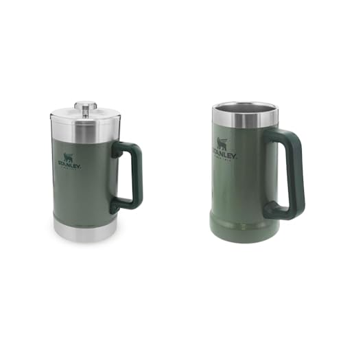 STANLEY Classic Stay Hot French Press Kaffeepresse & Adventure Vacuum Stein 709 ml STANLEY Classic Stay Hot French Press Kaffeepresse & Adventure Vacuum Stein 709 ml von STANLEY