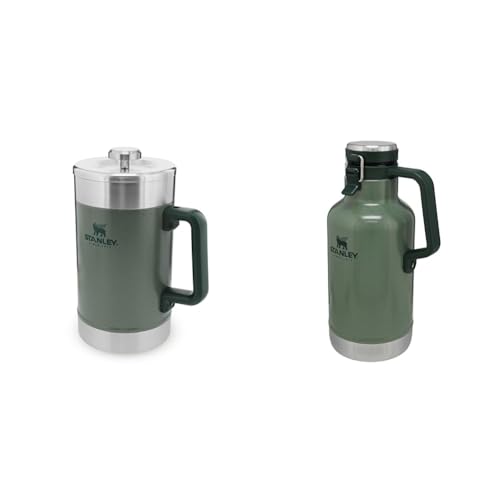 STANLEY Classic Stay Hot French Press Kaffeepresse & Classic Easy-Pour Growler Thermoskanne 1.9 Liter STANLEY Classic Stay Hot French Press Kaffeepresse & Classic Easy-Pour Growler Thermoskanne 1.9 Liter von STANLEY