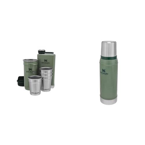Stanley Adventure Pre-Party Shotgläser + Flachmann Set & Classic Legendary Thermosflasche 750 ml Stanley Adventure Pre-Party Shotgläser + Flachmann Set & Classic Legendary Thermosflasche 750 ml von STANLEY