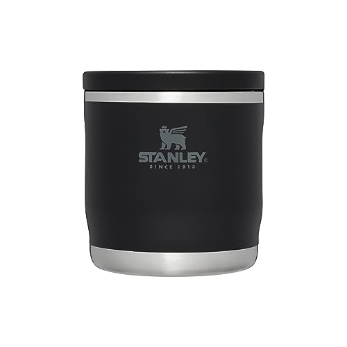 Stanley Adventure To-Go Food Jar 0.35L - Thermobehälter Für Essen - 4 Stunden Heiß - 4 Stunden Kalt - Auslaufsicher - Einfaches Reinigen - Breite Öffnung - Spülmaschinenfest - BPA Frei - Black Stanley Adventure To-Go Food Jar 0.35L - Thermobehälter Für Essen - 4 Stunden Heiß - 4 Stunden Kalt - Auslaufsicher - Einfaches Reinigen - Breite Öffnung - Spülmaschinenfest - BPA Frei - Black von STANLEY