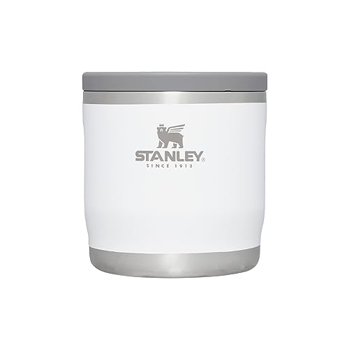 Stanley Adventure To-Go Food Jar 0.35L - Thermobehälter für Essen - 4 Stunden Heiß - 4 Stunden Kalt - Auslaufsicher - Einfaches Reinigen - Breite Öffnung - Spülmaschinenfest - BPA Frei - Polar von STANLEY