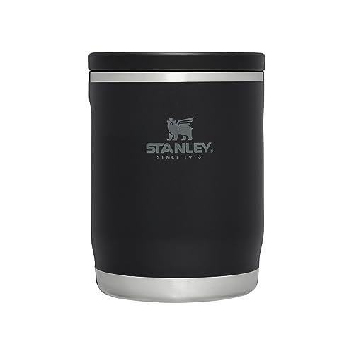 Stanley Adventure To-Go Food Jar 0.53L - Thermobehälter Für Essen - 6 Stunden Heiß - 6 Stunden Kalt - Auslaufsicher - Einfaches Reinigen - Breite Öffnung - Spülmaschinenfest - BPA Frei - Black Stanley Adventure To-Go Food Jar 0.53L - Thermobehälter Für Essen - 6 Stunden Heiß - 6 Stunden Kalt - Auslaufsicher - Einfaches Reinigen - Breite Öffnung - Spülmaschinenfest - BPA Frei - Black von STANLEY