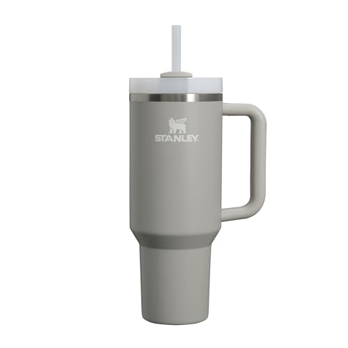 Stanley Quencher H2.0 Flowstate Trinkflasche Mit Strohhalm 1.2L - Thermobecher Kühlt 11 Stunden - 48 Stunden Eisgekühlt - Spülmaschinenfest - Thermosflasche BPA Frei - Edelstahl Trinkbecher - Ash Stanley Quencher H2.0 Flowstate Trinkflasche Mit Strohhalm 1.2L - Thermobecher Kühlt 11 Stunden - 48 Stunden Eisgekühlt - Spülmaschinenfest - Thermosflasche BPA Frei - Edelstahl Trinkbecher - Ash von STANLEY
