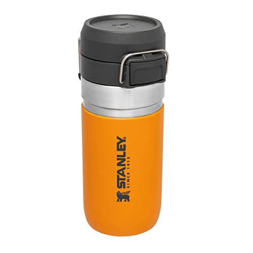 Stanley Quick Flip Trinkflasche Edelstahl 0.47L - Hält 7+ Stunden Kalt - Wasserflasche BPA-Frei - Spülmaschinenfest - Druckverschlussdeckel - Thermosflasche Auslaufsicher - Saffron Stanley Quick Flip Trinkflasche Edelstahl 0.47L - Hält 7+ Stunden Kalt - Wasserflasche BPA-Frei - Spülmaschinenfest - Druckverschlussdeckel - Thermosflasche Auslaufsicher - Saffron von STANLEY