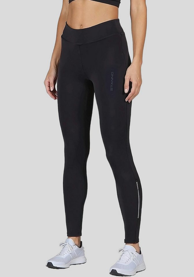 STANNO Funktionstights Fitness Tight Laufhose Sportleggings mit Reißverschlusstasche und Mesh-Einsätzen STANNO Funktionstights Fitness Tight Laufhose Sportleggings mit Reißverschlusstasche und Mesh-Einsätzen von STANNO