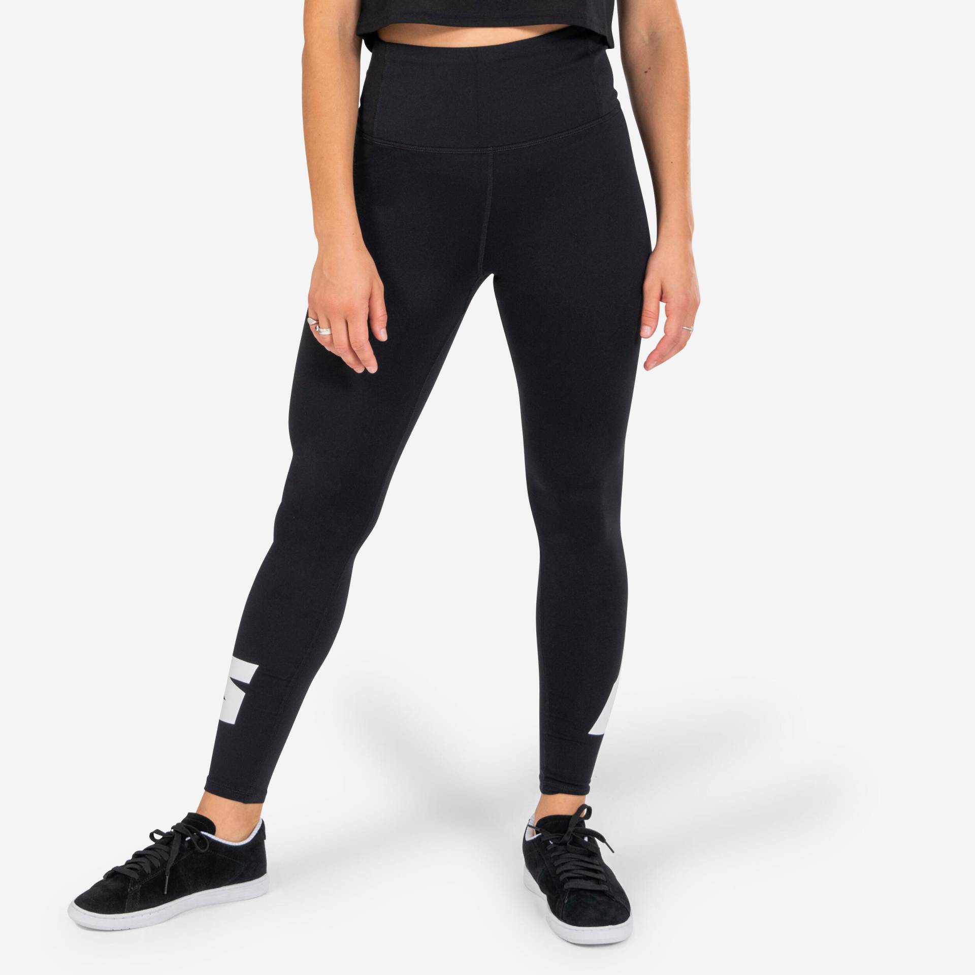 Tanz-Leggings Urban Dance Damen hoher Taillenbund - schwarz mit print Tanz-Leggings Urban Dance Damen hoher Taillenbund - schwarz mit print von STAREVER