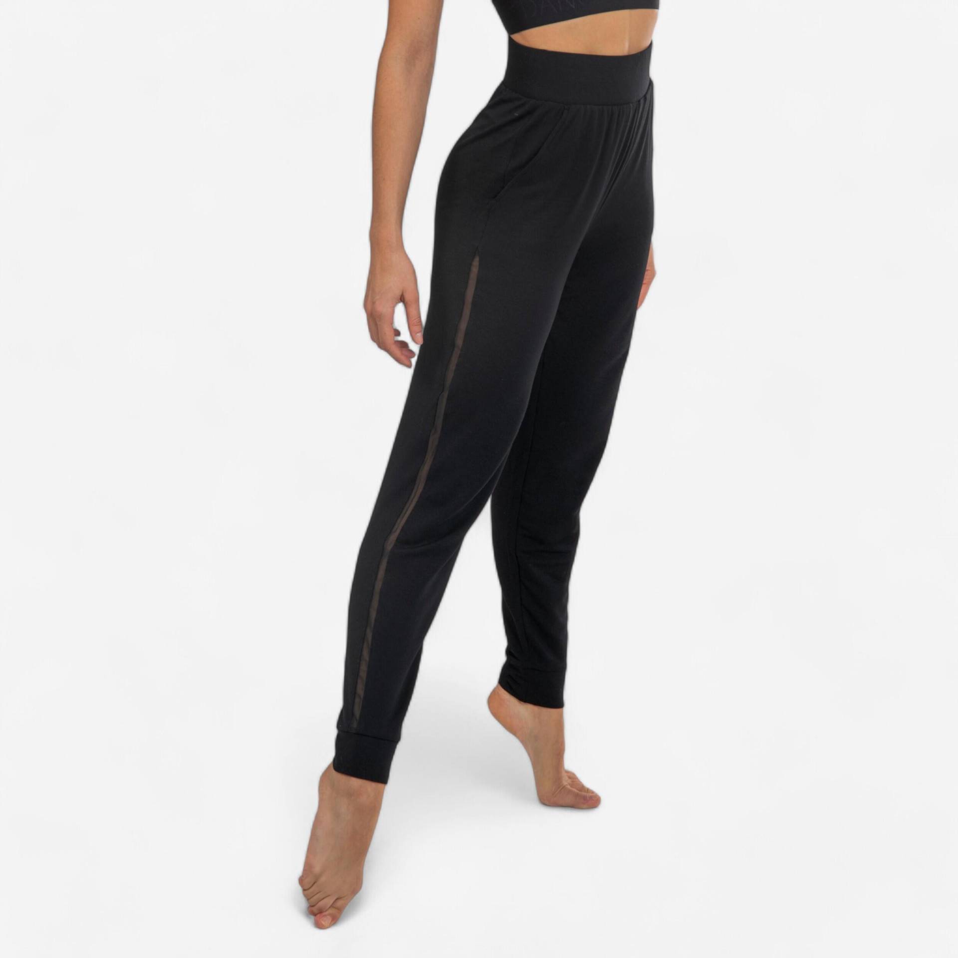 Tanzhose Modern Dance mit seitlichen Ajourstreifen Damen Tanzhose Modern Dance mit seitlichen Ajourstreifen Damen von STAREVER