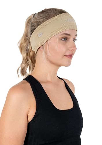 Premium Sportstirnband – Feuchtigkeitsableitendes, Rutschfestes Stirnband für Männer und Frauen. Ideal für Fitnes, Laufen, Radfahren und Yoga, Farbe: Beige Premium Sportstirnband – Feuchtigkeitsableitendes, Rutschfestes Stirnband für Männer und Frauen. Ideal für Fitnes, Laufen, Radfahren und Yoga, Farbe: Beige von STARK SOUL