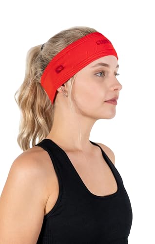 Premium Sportstirnband – Feuchtigkeitsableitendes, Rutschfestes Stirnband für Männer und Frauen. Ideal für Fitnes, Laufen, Radfahren und Yoga, Farbe: Rot Premium Sportstirnband – Feuchtigkeitsableitendes, Rutschfestes Stirnband für Männer und Frauen. Ideal für Fitnes, Laufen, Radfahren und Yoga, Farbe: Rot von STARK SOUL