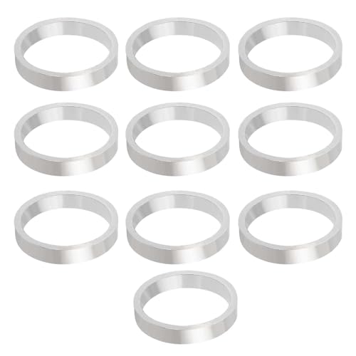 Baoblaze 10x Kettenblatt-Distanzscheiben, Distanzscheiben, Dichtungen, Aluminium-Fahrrad-Kurbelgarnitur-Dichtungen für Mountainbikes, Kurbelgarnitur-Schraube Baoblaze 10x Kettenblatt-Distanzscheiben, Distanzscheiben, Dichtungen, Aluminium-Fahrrad-Kurbelgarnitur-Dichtungen für Mountainbikes, Kurbelgarnitur-Schraube von Baoblaze