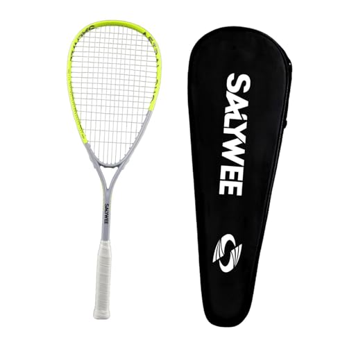 Baoblaze Squashschläger mit Karbonfaserrahmen, tropfenförmiger Squashschläger mit Tasche, Squash-Trainingspaddel für Parkreisende, Indoor-Anfänger, GrÜn von STARTIST