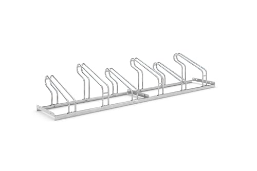 STEIN HGS Fahrradständer Typ 2000, einseitig, Stellplätze 6, Radabstand 390 mm, Modell Typ 2000BF von STEIN HGS