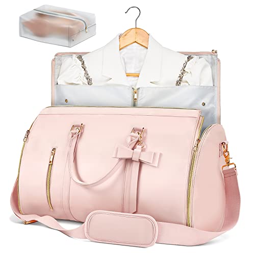 Kleidersäcke für Reisen für Damen, Rosa und Violett, Pink, Carry-on 20-Inch, Niedlich von STHMEOOHT