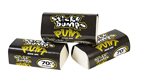 Sticky Stößen Punt Wax (Pack von 3), 00838858000619, gelb von STICKY BUMPS