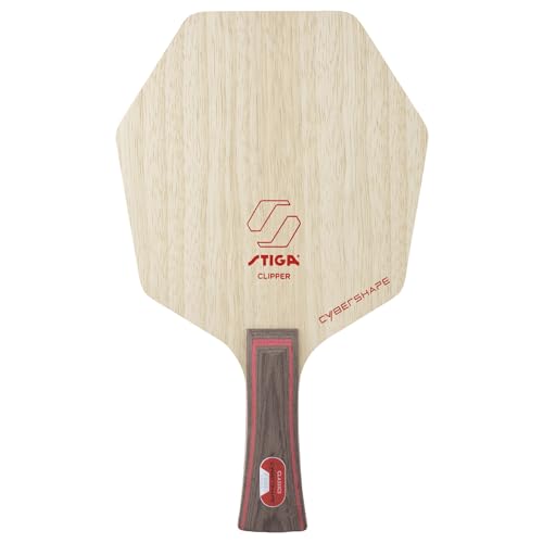 STIGA Erwachsene (Unisex) Clipper Cybershape Tischtennisholz, Braun, Master STIGA Erwachsene (Unisex) Clipper Cybershape Tischtennisholz, Braun, Master von STIGA