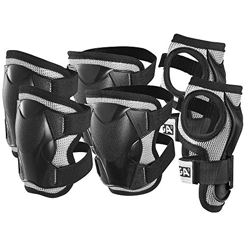 STIGA Kinder S P Protection Set Comfort JR Knee and Elbow, Black, L STIGA Kinder S P Protection Set Comfort JR Knee and Elbow, Black, L von STIGA