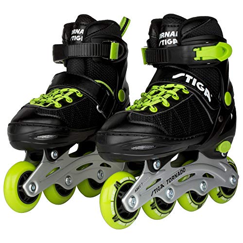 STIGA Kinder STR Tornado Inline Skate, Black, 30-33 STIGA Kinder STR Tornado Inline Skate, Black, 30-33 von STIGA