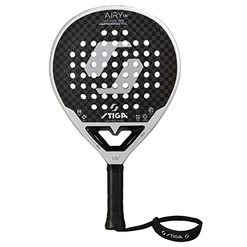 STIGA Padelschläger AIRY, Hochwertiger, Leichter Schneller Padelschläger mit Kohlefasertechnologie STIGA Padelschläger AIRY, Hochwertiger, Leichter Schneller Padelschläger mit Kohlefasertechnologie von STIGA