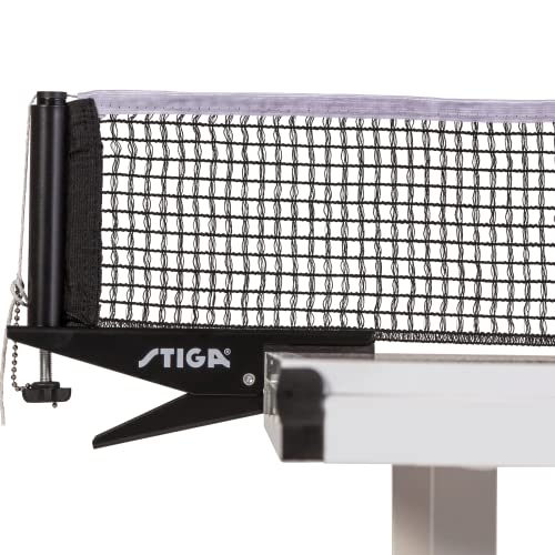 STIGA Premium Clipper Tischtennisnetz und Pfosten, 182,9 cm, einfacher Aufbau und federaktiviertes Clip-Ping-Pong-Netz-Set STIGA Premium Clipper Tischtennisnetz und Pfosten, 182,9 cm, einfacher Aufbau und federaktiviertes Clip-Ping-Pong-Netz-Set von STIGA
