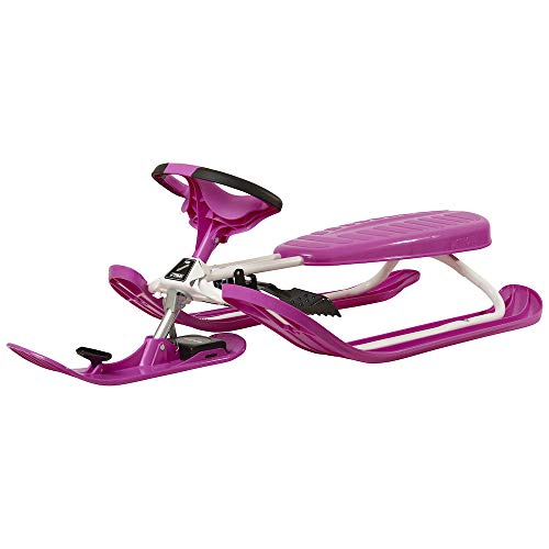 STIGA Schlitten Snowracer Rennrodel Color Pro Pink Lenkschlitten STIGA Schlitten Snowracer Rennrodel Color Pro Pink Lenkschlitten von STIGA