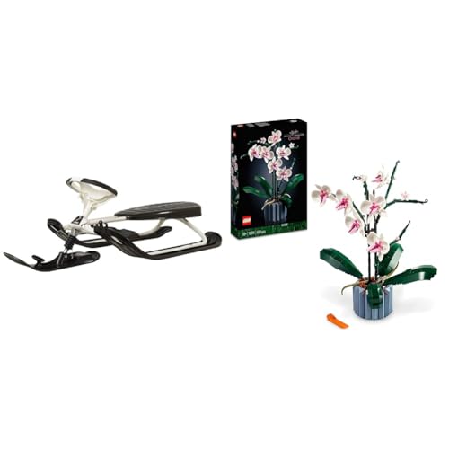 STIGA Snowracer Curve GT Rennrodel Lenkschlitten für Kinder und Erwachsene & Lego 10311 Icons Orchidee STIGA Snowracer Curve GT Rennrodel Lenkschlitten für Kinder und Erwachsene & Lego 10311 Icons Orchidee von STIGA